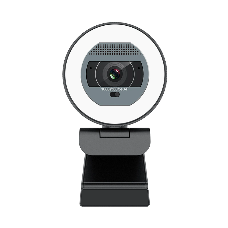 Streaming Camera Live Streaming Webcam with Ring Light HD 1080P Gaming Web Cam USB Webcams for Laptop Desktop Mac