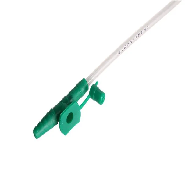 Disposable Medical Soft PVC Tube Suction Catheter with PE Bag