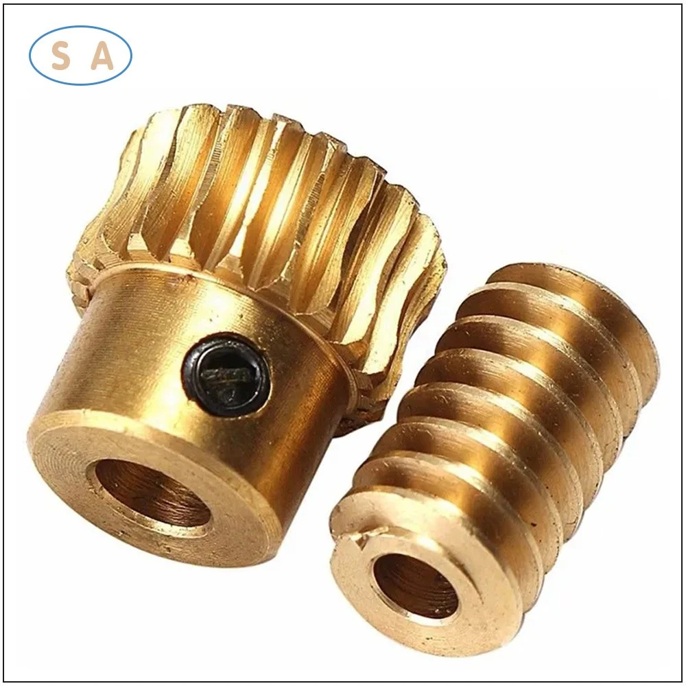 OEM Factory Supplied High Precision Metal Accessories Steel Worm Gear