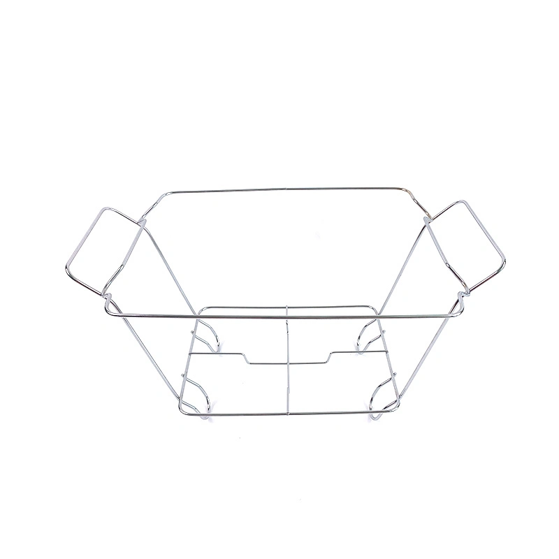 Хромированная проволочная подставка для натирания для полноразмерного одноразового пакета Стол для пара