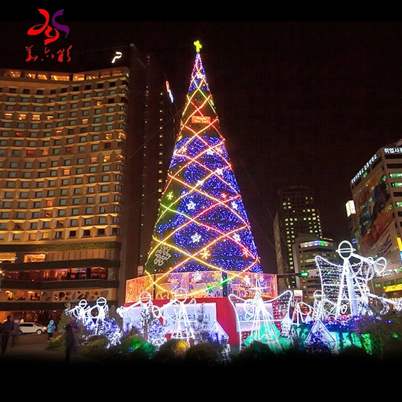 Arbre de Noël grand festival de fournisseur de LED pour la décoration