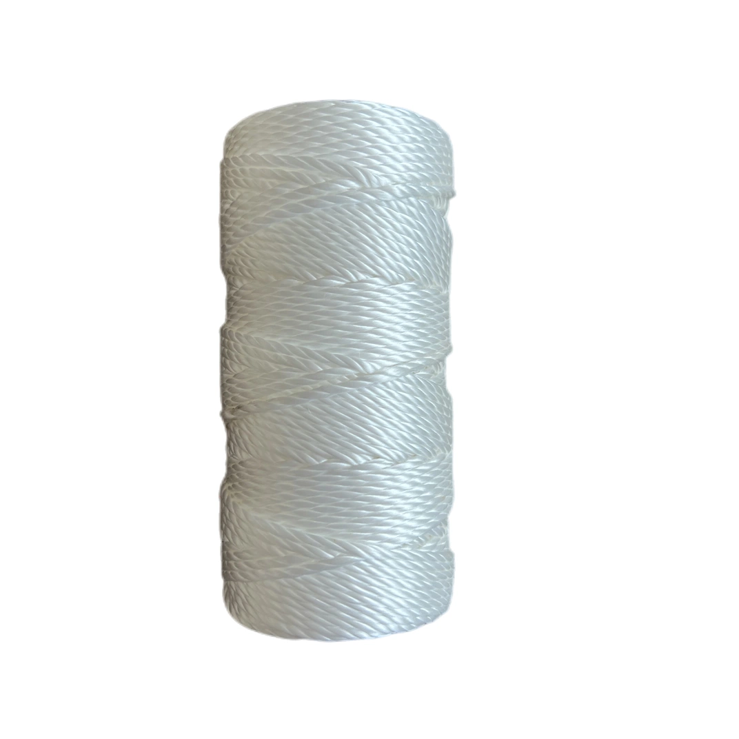 3 vertentes Twisted PP Polipropileno Corda corda de nylon de cadeia de corda de redes de pesca