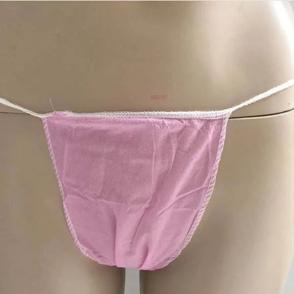 Disposable Ladies Underwear. Nonwoven SBPP Female&prime; S Underwear