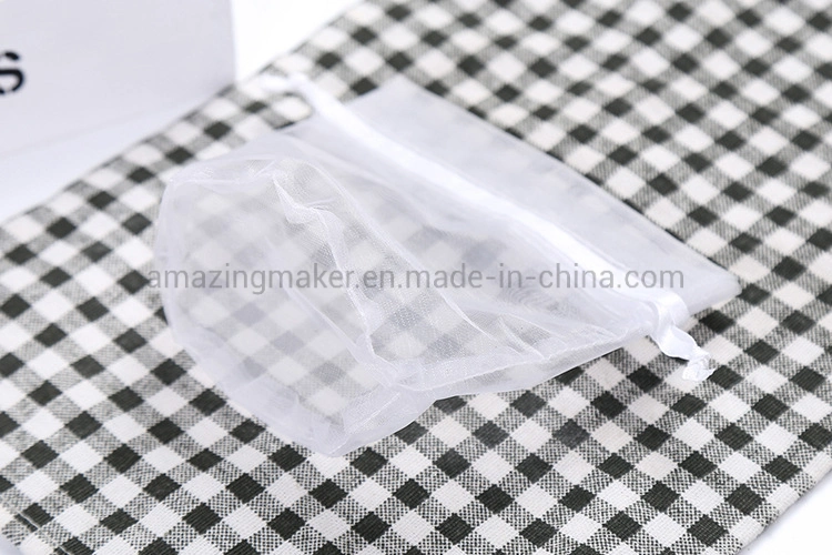 High quality/High cost performance  Round Bottom Organza Jewelry Packaging Pouch Bag