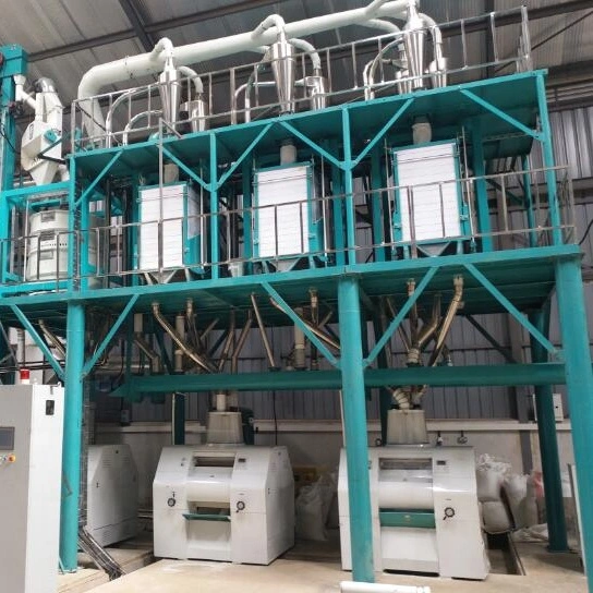 Maize Milling Machines Meal Grits Flour Processing Line Maize Mill