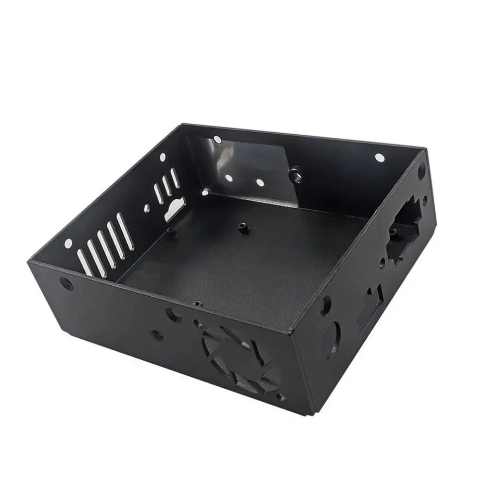 Caja de metal de flector de estampación OEM de fábrica lámina metálica