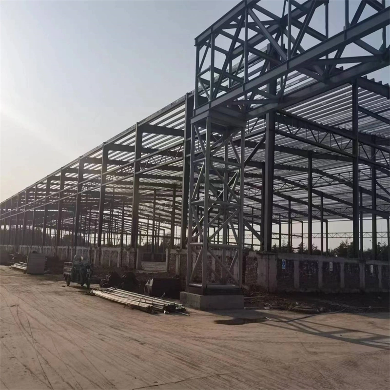 High Strength and High Seismic Resistance Fast Installation Prefabricated Steel Structure Construction