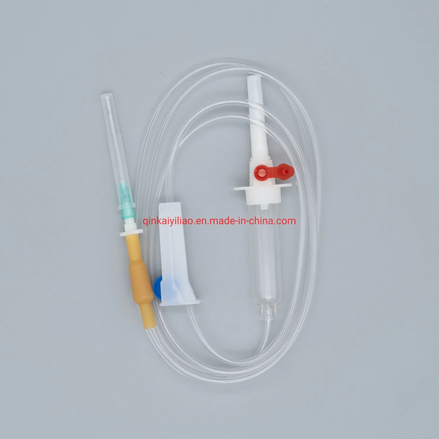 Infusión desechable con aguja, IV Set Luer Slip/Luer Lock