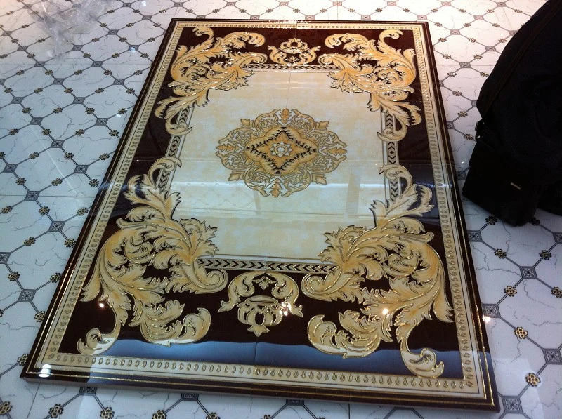 Hotel and Restaurant Decorative Ceramic Floor Carpet Tile