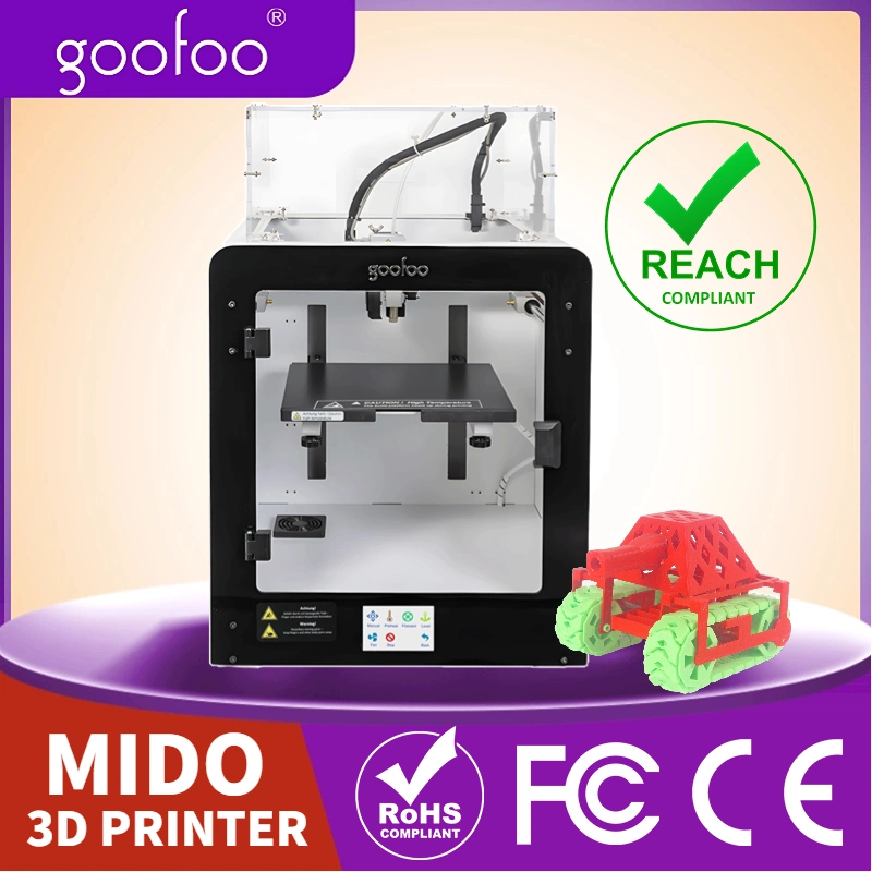 Desktop 3D Printer Printing Machine for Children Education Goofoo Mido