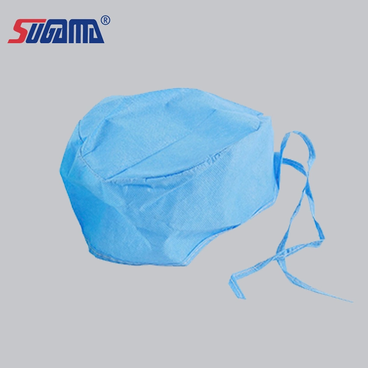 Disposable SMS Medical Cap Nonwoven Surgical Cap for Hospital Housework