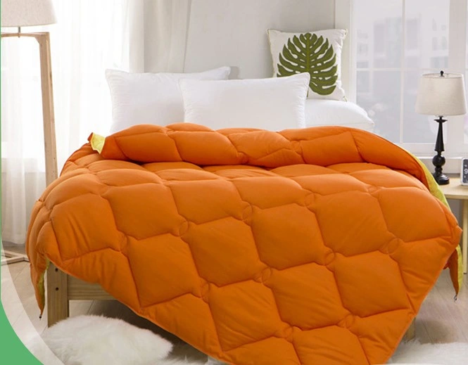 Werbeartikel Mikrofaser Polyester Reversible Quilt / Tröster / Bettdecke