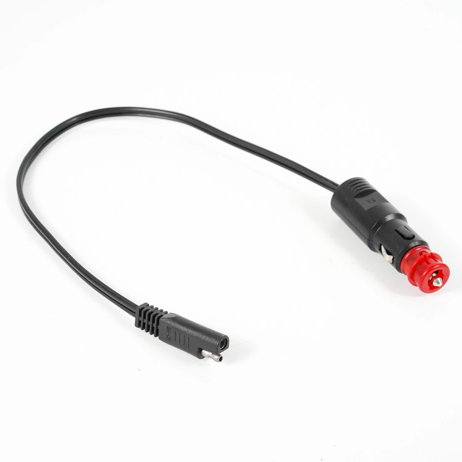 12V bis 24V FT1 Spt-2 Verlängerungskabelstecker, kundenspezifischer Draht Car Cigarette zu SAE-Anschluss Feuerzeug Kabel Auto Ladegerät 18AWG 60cm