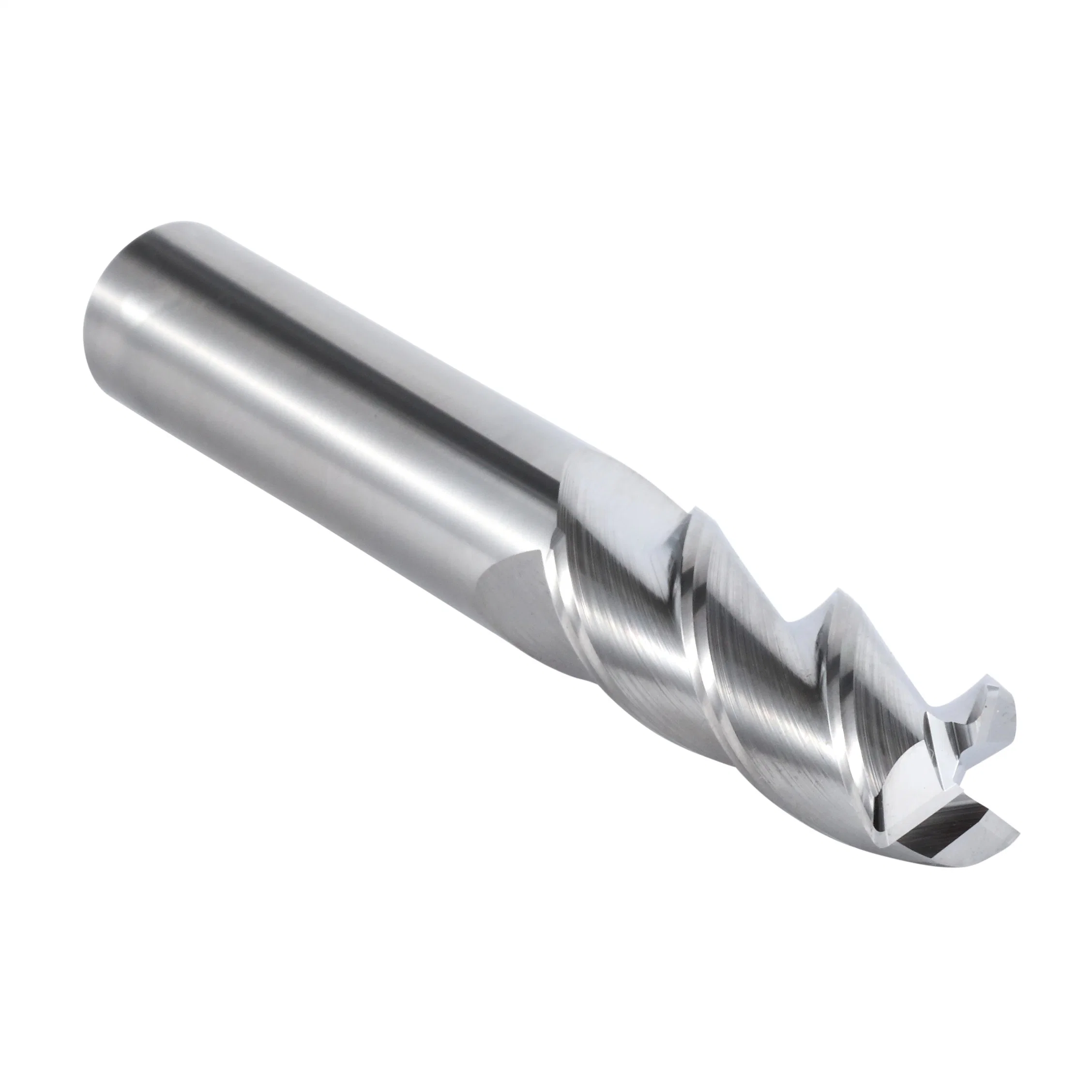 High Hardness 3 Flutes Cemented Carbide Flat End Milling Cutter for Aluminium Alloy