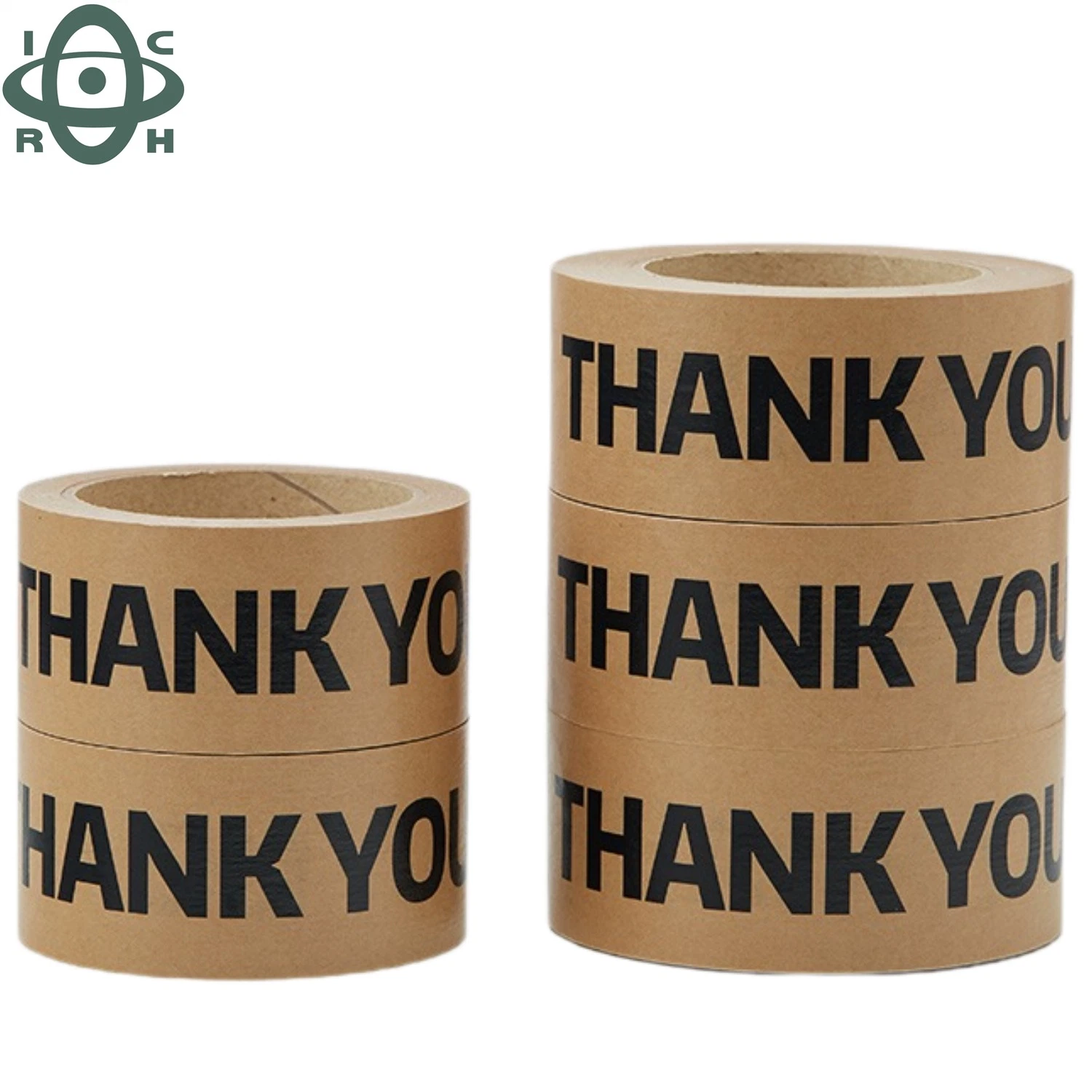 Suppliers Custom Rubber Glue Kraft Paper Tape Printed Shipping Tape