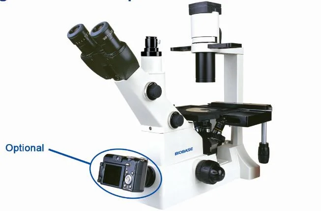 Biobase China Optical Instruments Phase Objective Inverted Biological Microscope BMI-100 for Lab