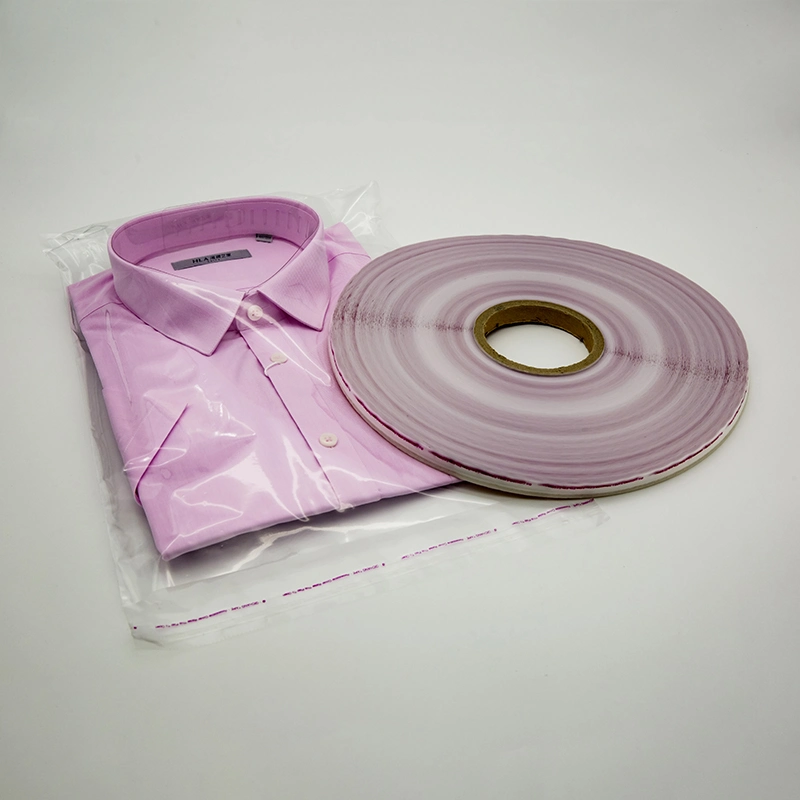 Double Sided Packaging Tape HDPE Resealable Bag Sealing Tape