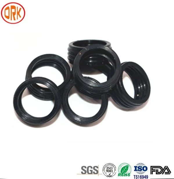 Different Silicone Good Compression Set Black Custom Rubber Seal