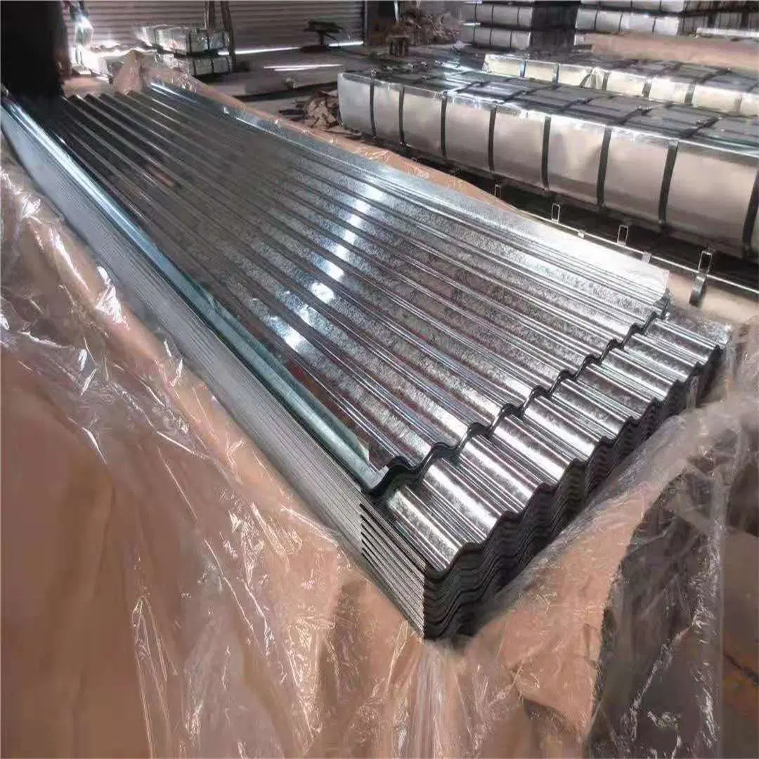 Iron Metal Roof Manufacturer 20 26 Gauge Z40-275 Gi Building Material Zinc Color Coated Hot Dipped Galvanized Corrugated Roofing Sheet