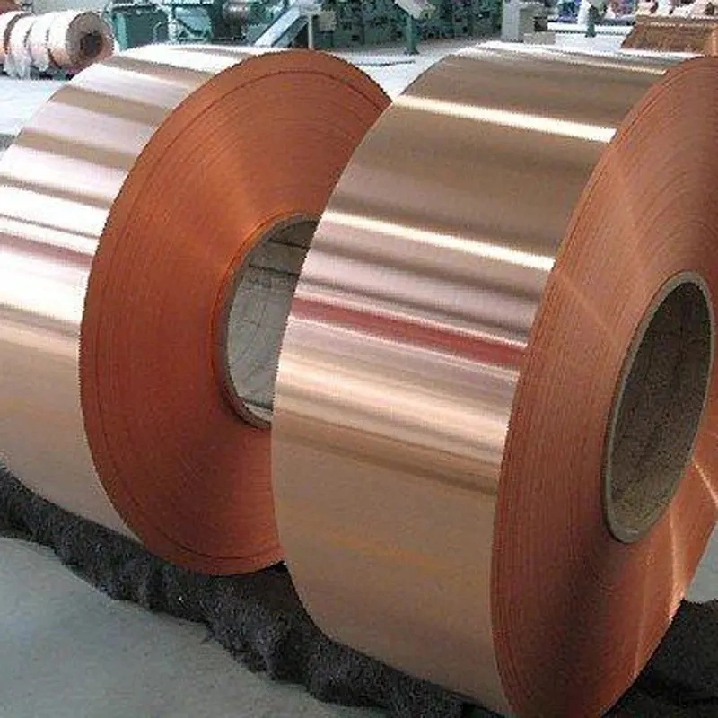 99.9% Pure Copper Tape / Strip / Coil Copper Bare Flat Copper Earthing Tape