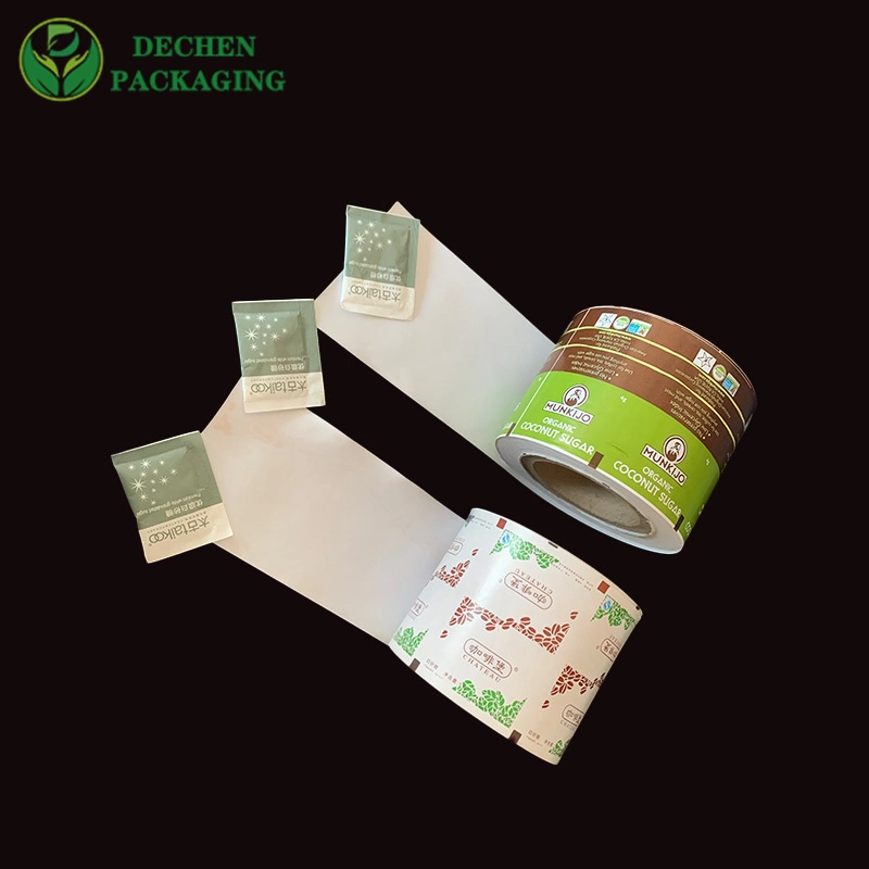 Packaging Film Greaseproof Natural Color Food Wrapping PE Coated Paper Pack Sugar