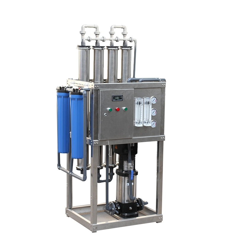 Filtration de l'eau commerciale 250LPH RO Le système de purification purification par osmose inverse de la machine industrielle Système d'eau déionisée