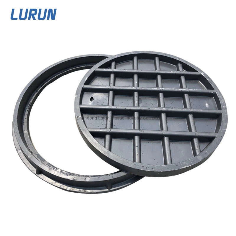 Road Safety Fiberglass Resin Composite Galvanized Square Type Manhole Cover Malaysia