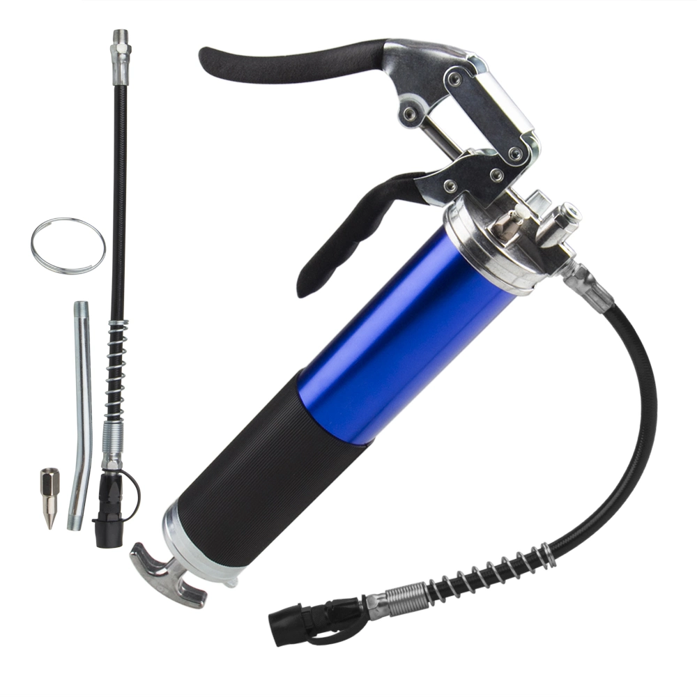 Auto Heavy Duty Pistol Grip 6000 Psi Blue Grease Gun