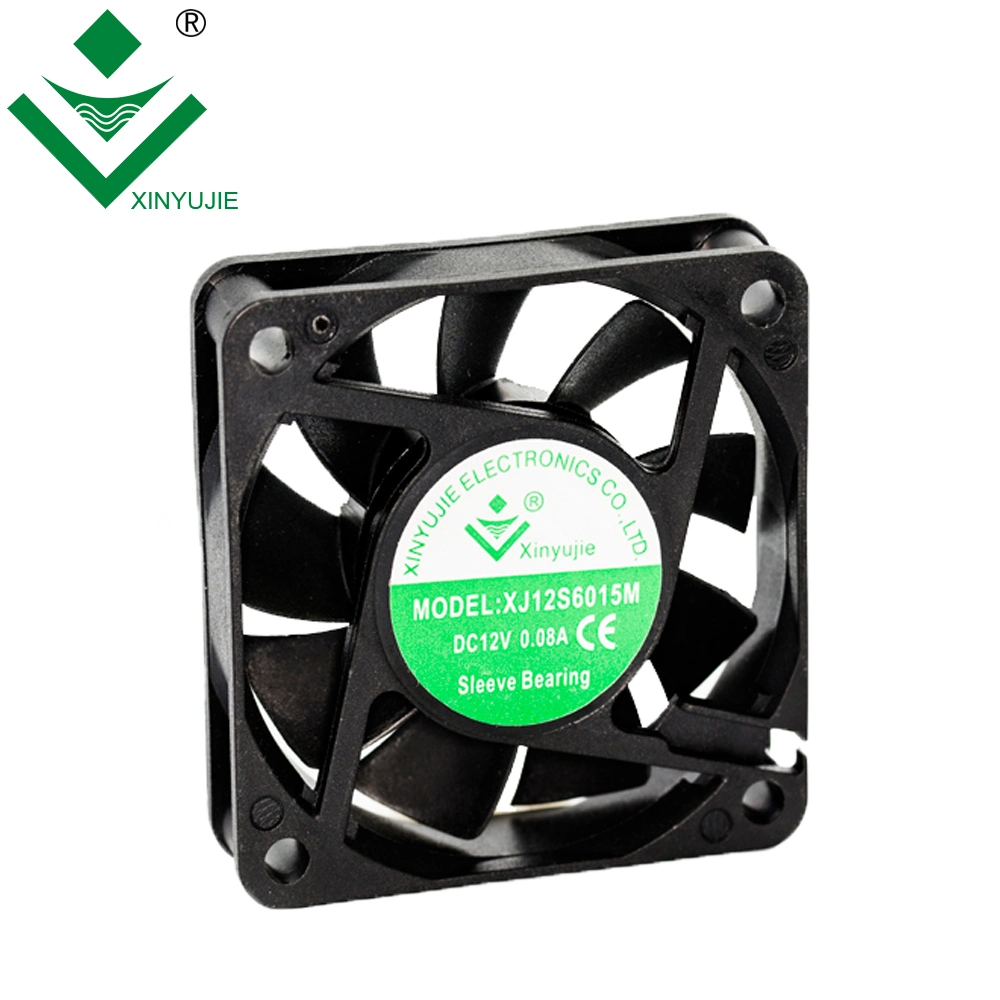 DC Small Window Exhaust Cooling 6015 24V Oil Cooler 60X60X15mm Fan