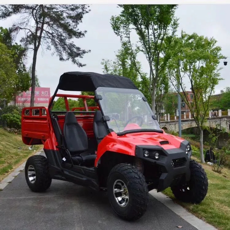 2020 Nuevo estilo eléctrico potente Granja UTV ATV UTV Buggy 3000W de color rojo