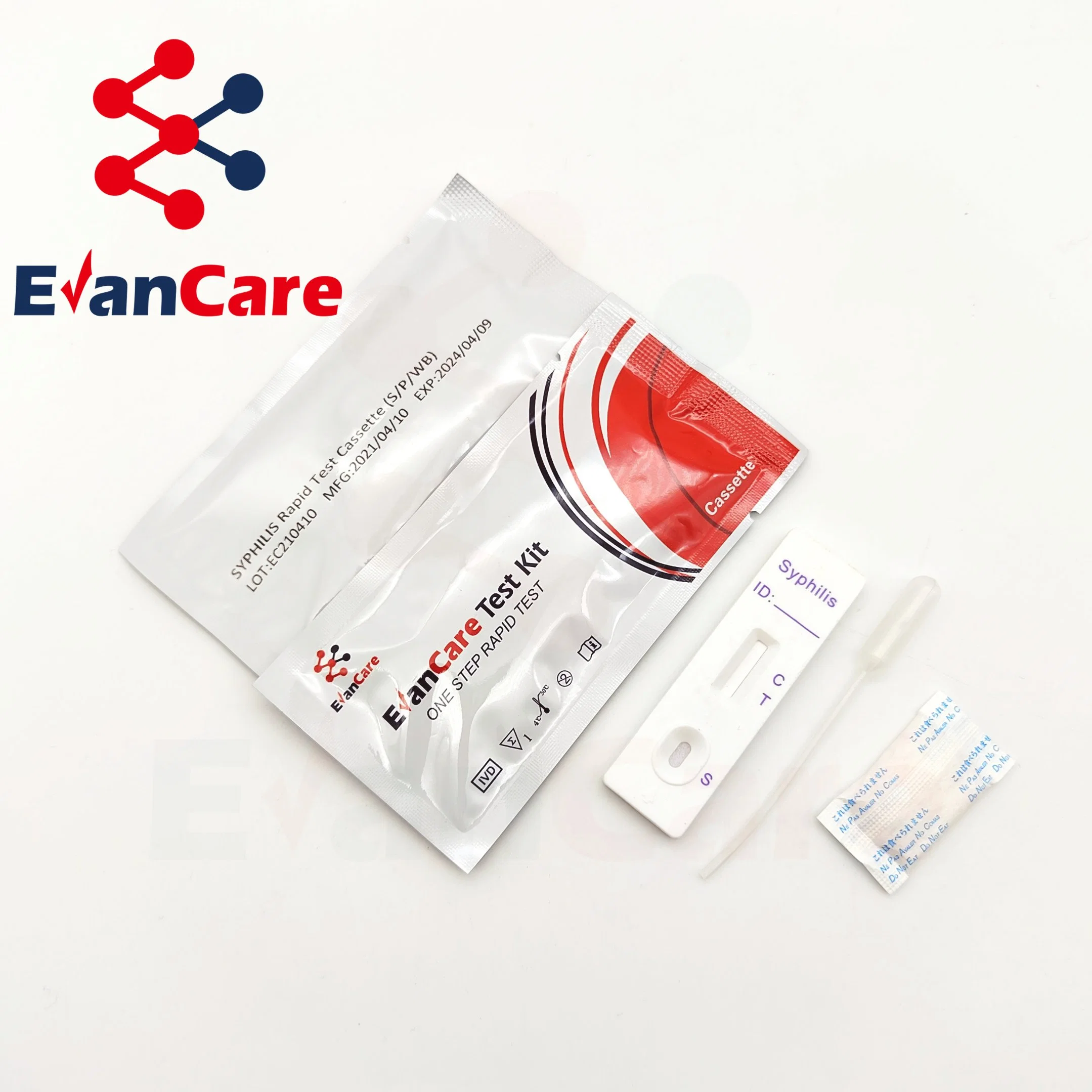 HCG, HIV, HCV, Syphilis, Hbsag, H Pylori, Chlamydia, Strep a, Elisa, Vibrio Cholera Rapid Elisa Test Kit