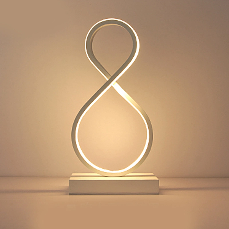 New Modern Bedside Lamp LED Reading Lamp Decorative Table Lamp