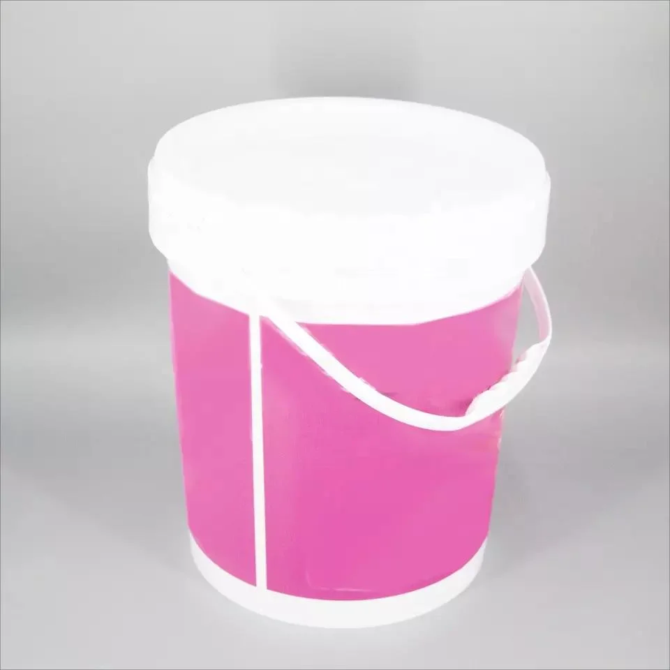 Original Factory 20L 5 Gallon cubo de plástico para la pintura con Asa y tapa