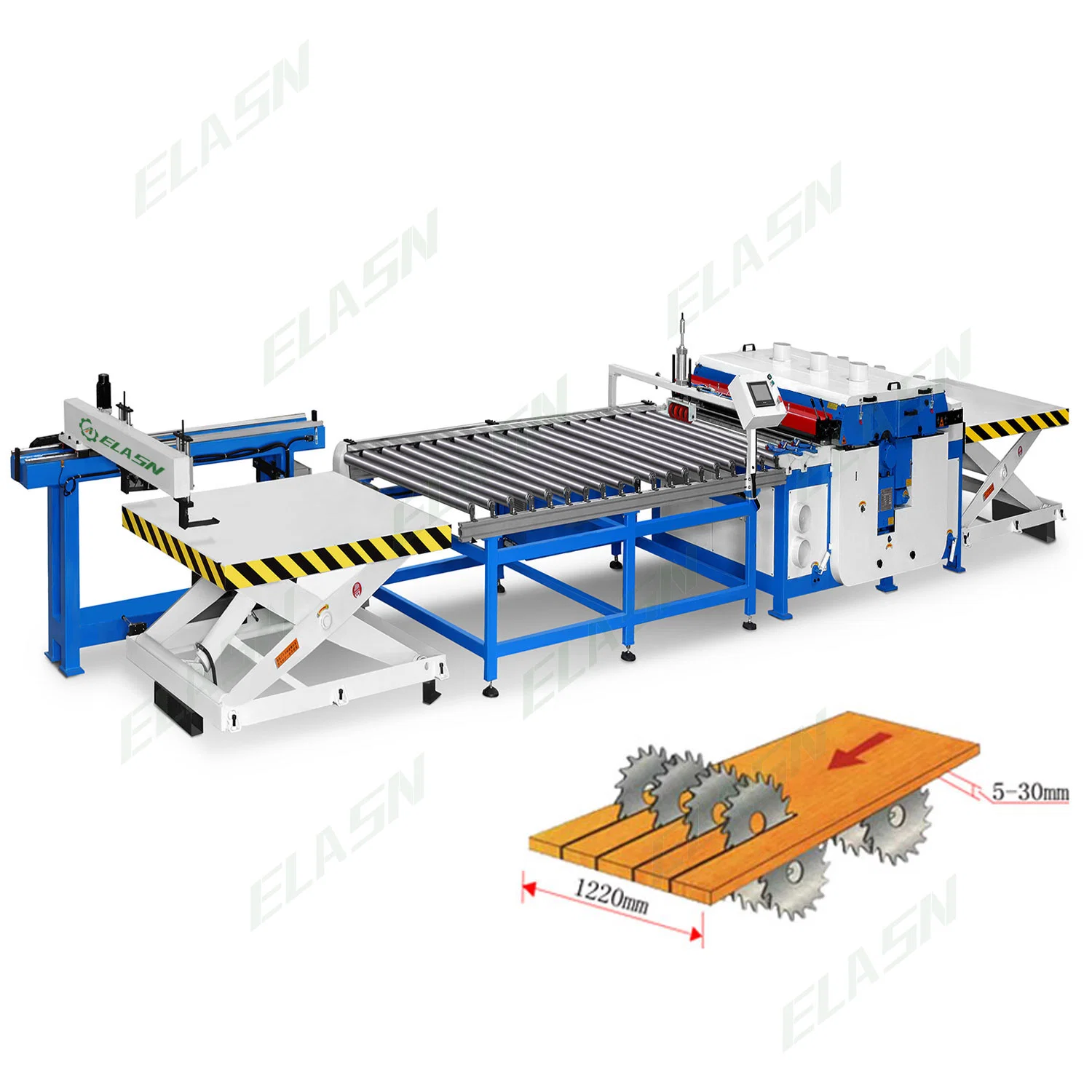 Table Panel Saw CNC Melamine Board 1300mm Wood Plank Rip Cutting Machine for Wood Furniture Cabinet