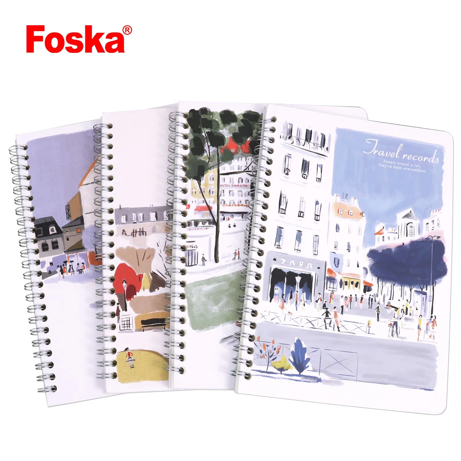 Foska Stationery Student A5 B5 Spiral Note Book