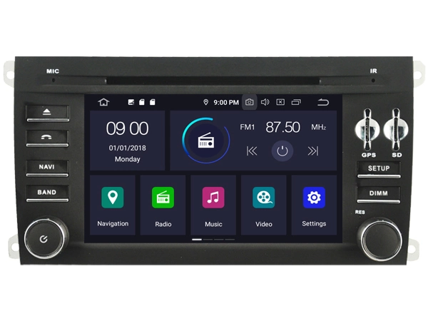 Witson Android 10 Car Radio GPS for Porsche Cayenne 1080P HD Video