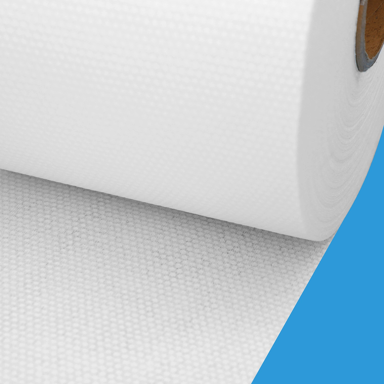 No tejido Blanco Color Pearl patrón woodpulp poliéster Spunlace, Lazy Rag Productos de limpieza para el hogar secos y húmedos
