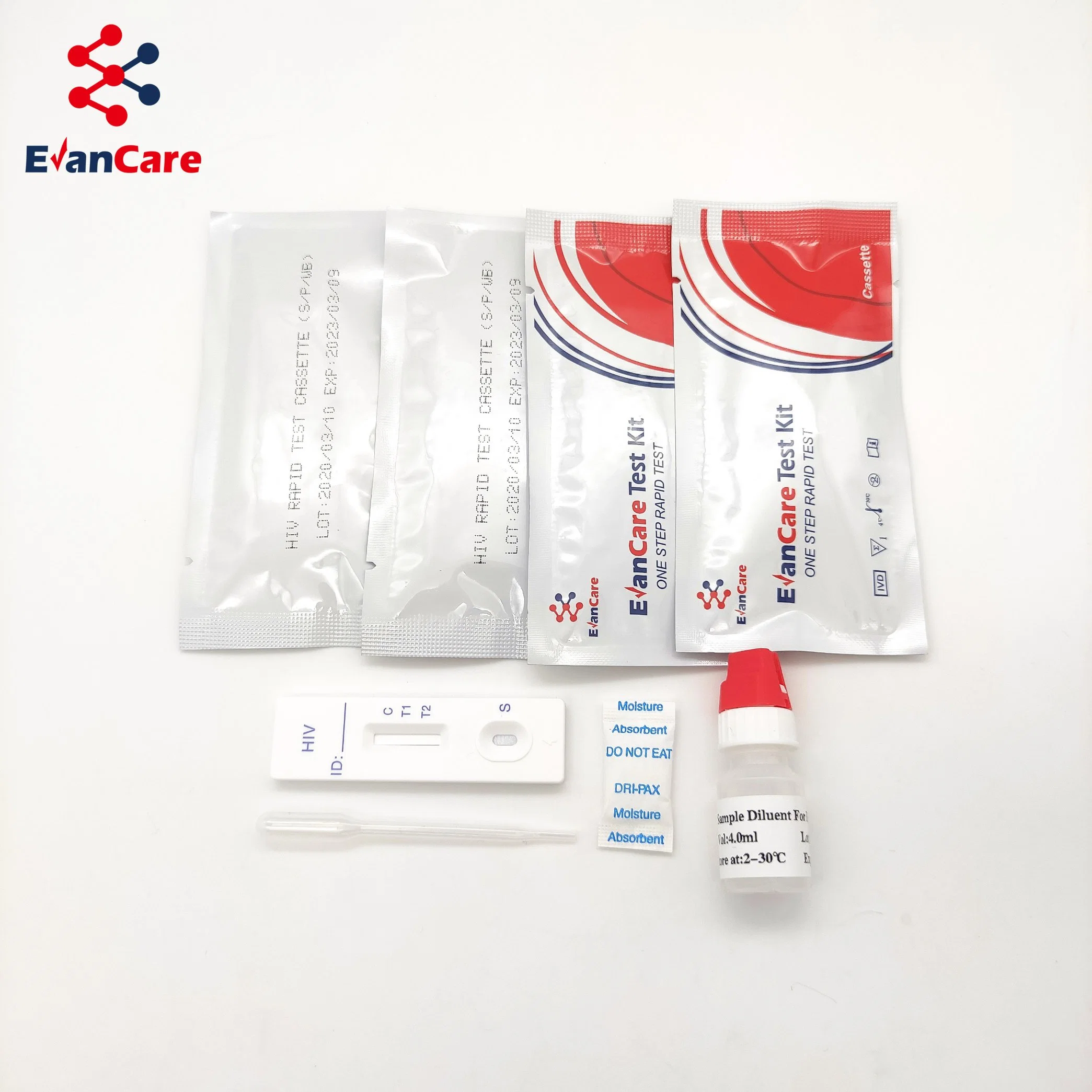 Suppliers Factory Supply Professional Testing Buy Kits HIV 1 O/2 Infectious Disease Test