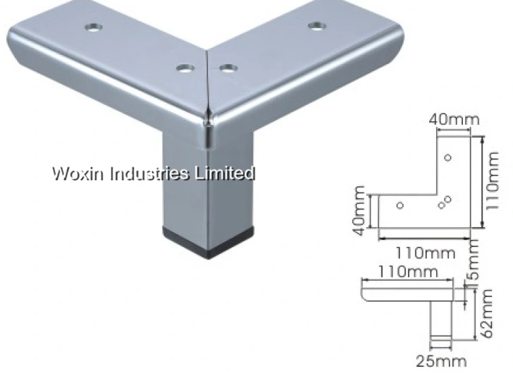 Factory Directly Manufacturer Furniture Feet Surport with Different Size