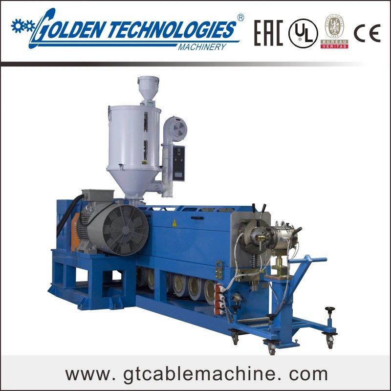 Power Cable Sheathing Machine Electric Wire Extruding Equipment