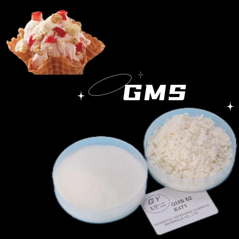 Use in Daily Industry as Emulsifier Glycerol Monostearate (GMS)
