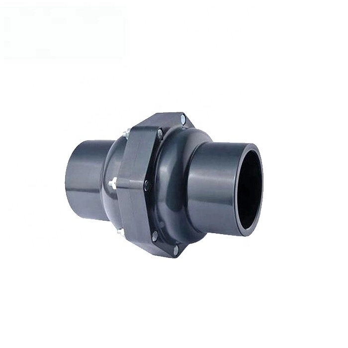 Plastic/PVC Wafer Swing Water Drain Pipe Flap Check Valve