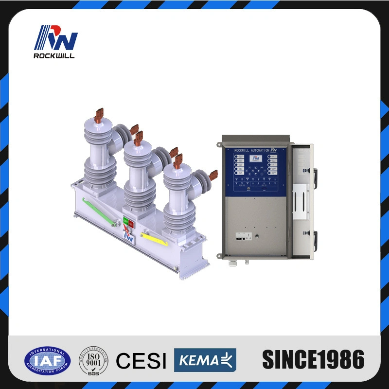 11kv montado en el polo al aire libre en el circuito Recloser automática con mando con62271-111 estándar IEC, ANSI/IEEE C37.60