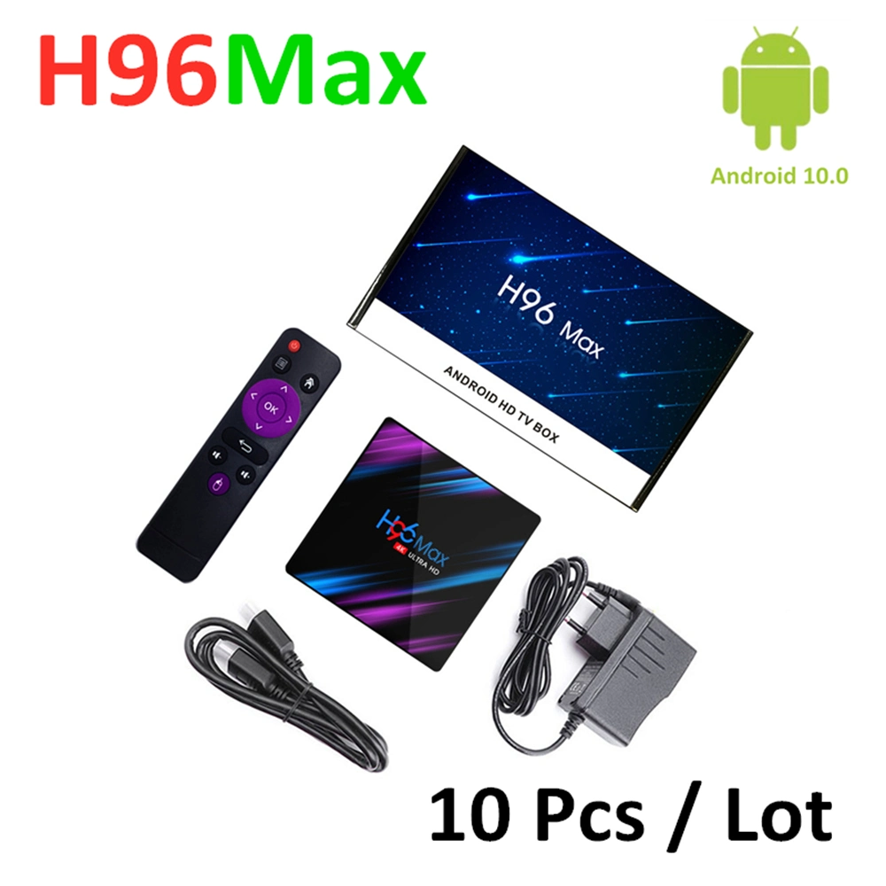 Android 12 H96 Max 3318 4K Ott Smart IPTV Set Top TV Box