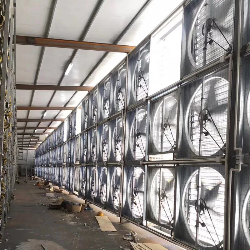 Venta caliente gran flujo de aire Industrial Mando directo de los gases de escape del ventilador extractor ventilador de sistema de ventilación para la fábrica.