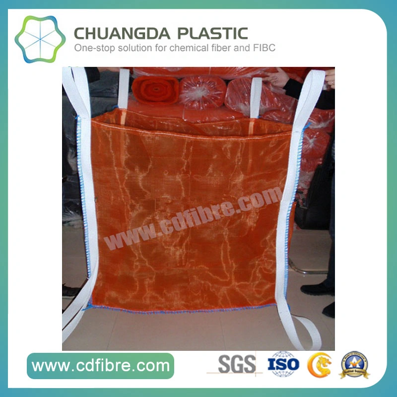 Ventilated Baffle Mesh Bag for Transport Onions, Potato Net Bag, Ventilate FIBC