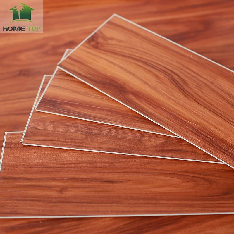 Plástico madeira de grão SPC pisos clique pavimentos fabricante China SPC Piso em vinil Core Luxury
