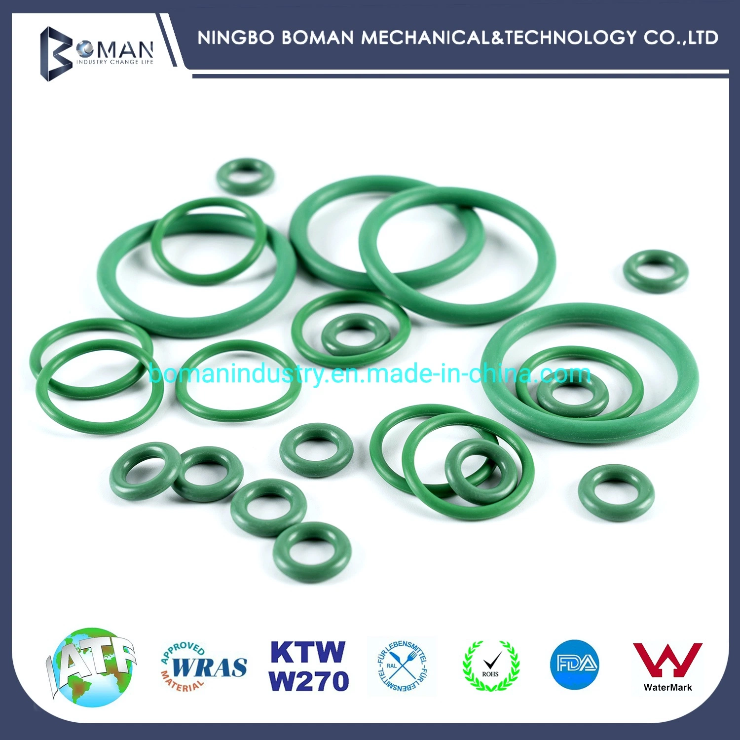 Silicone EPDM FPM NBR Sealing O Ring Molded Rubber Product Oil Seal