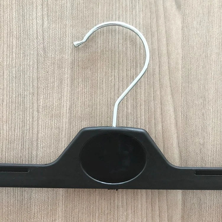 Plastic Rack Trousers, Dress and Skirt Bottom Hanger with Metal Hook and Clips