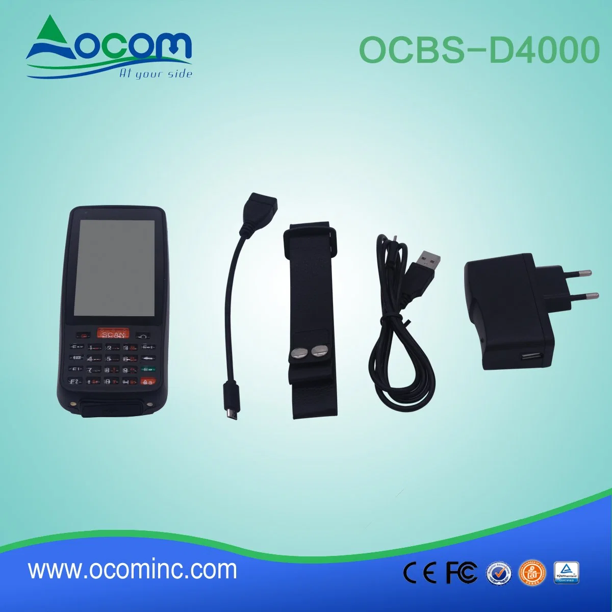 4 Inch Mobile Handheld Industrial PDA Data Collector